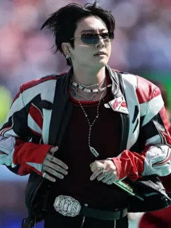 Jungkook FIFA World Cup Final Halftime Show Jacket Front View