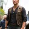 Jurassic World Fallen Kingdom Chris Pratt Leather Vest