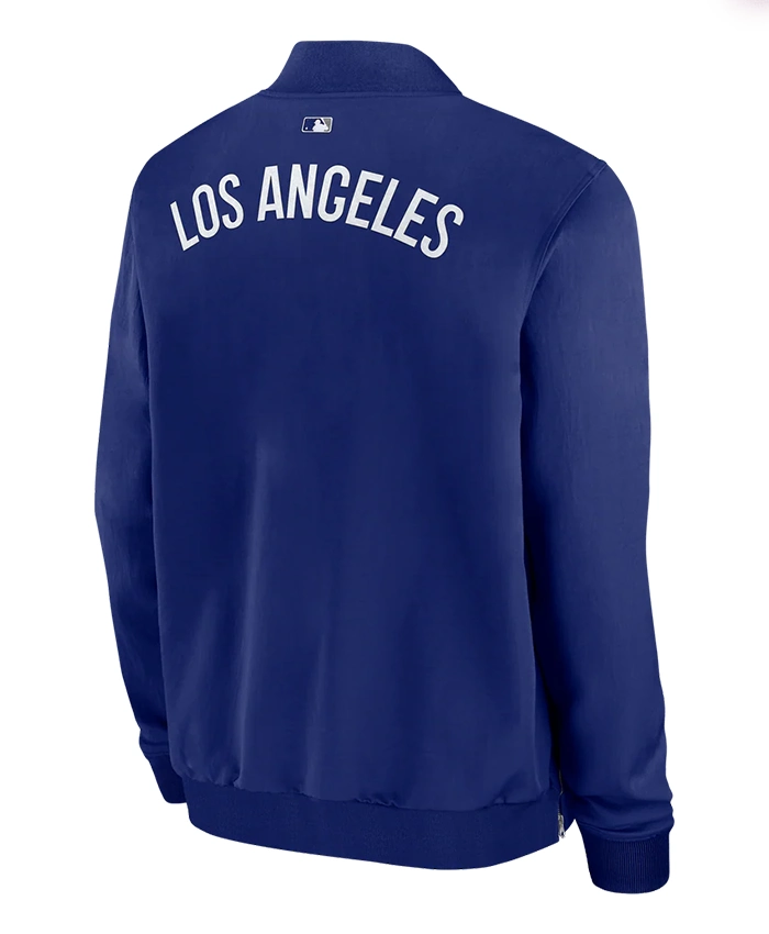 KAWS x MLB Los Angeles Dodgers Nike Bomber Dugout Jacket