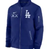 KAWS x MLB Los Angeles Dodgers Nike Dugout Bomber Jacket