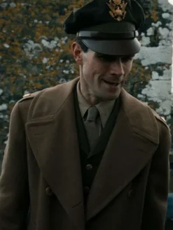KJ Apa Jimmy 2026 Brown Military Coat