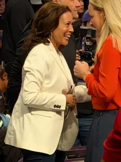 Kamala Harris LA Sparks vs Chicago Sky White Blazer