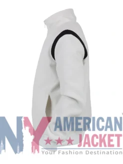 Karate Kid 2025 Jackie Chan White Bomber Jacket