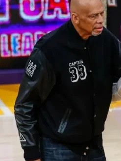 Kareem Abdul-Jabbar NBA Captain Letterman Jacket