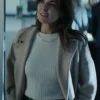 Karla Dixon Reacher S02 Trench Coat Front View