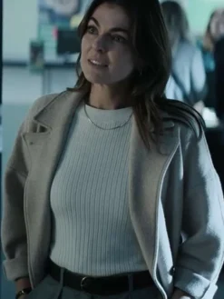 Karla Dixon Reacher S02 Trench Coat Front View