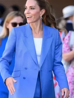 Kate Middleton Wimbledon Championships 2026 Blue Suit