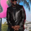 Kevin Hart 72 Hours Premiere Black Leather Blazer