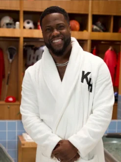 Kevin Hart Fanatics Fest NYC 2026 White Robe Front View