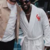 Kevin Hart Fanatics Fest NYC 2026 White Robe Left View