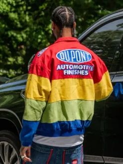 Key Glock Jeff Gordon Twill Uniform Jacket Back