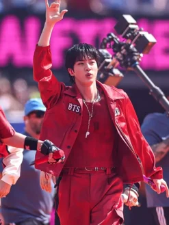 Kim Seok-jin FIFA World Cup Final Halftime Show Jacket