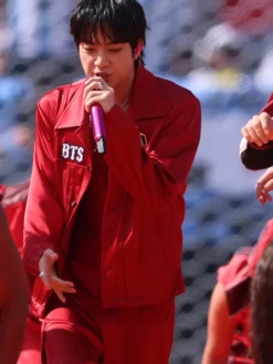 Kim Seok-jin FIFA World Cup Final Halftime Show Jacket Front