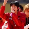 Kim Seok-jin FIFA World Cup Final Halftime Show Jacket Front View
