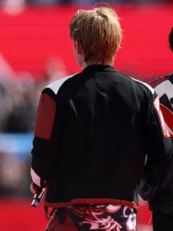 Kim Taehyung FIFA World Cup Final Halftime Show Jacket Back View