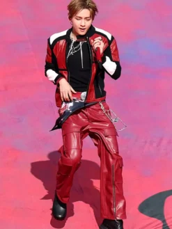 Kim Taehyung FIFA World Cup Final Halftime Show Jacket Front View