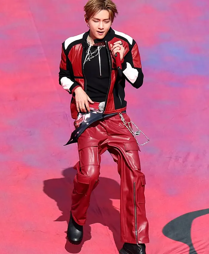 Kim Taehyung FIFA World Cup Final Halftime Show Jacket Front View