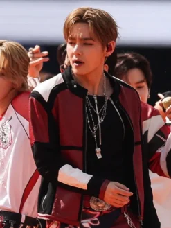 Kim Taehyung FIFA World Cup Final Halftime Show Jacket Side