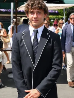 Kimi Antonelli 2026 Wimbledon Blue Blazer