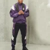 Kylian Mbappe EA FC 27 Purple Adidas Real Madrid Tracksuit side profile