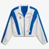 LA Dodgers Off Season x MLB White Full-Zip Track Jacket