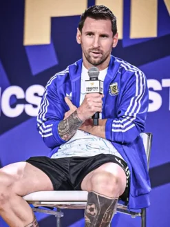Leo Messi Fanatics Fest NYC 2026 Blue Jacket