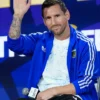 Leo Messi Fanatics Fest NYC 2026 Blue Jacket Front View