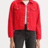 Levis-Womens-Red-Denim-Trucker-Jacket