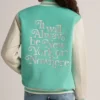 Liberty New York or Nowhere Motto Varsity Jacket
