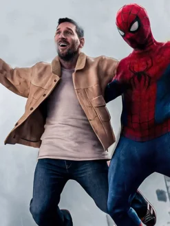 Lionel Messi x Tom Holland Spider Man Jacket