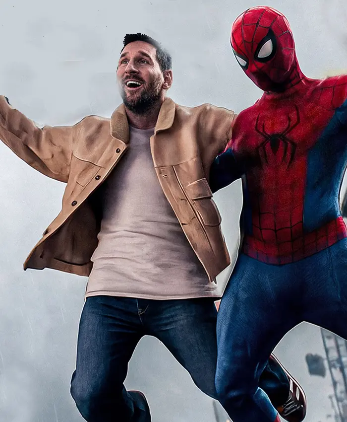 Lionel Messi x Tom Holland Spider Man Jacket