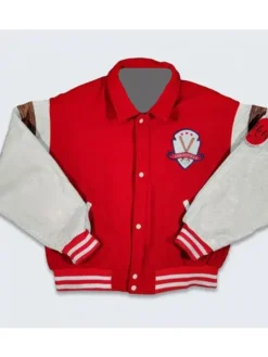 Louisville Slugger 80’s Red And Cream Jacket