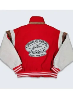 Louisville Slugger Red And Cream 80’s Jacket