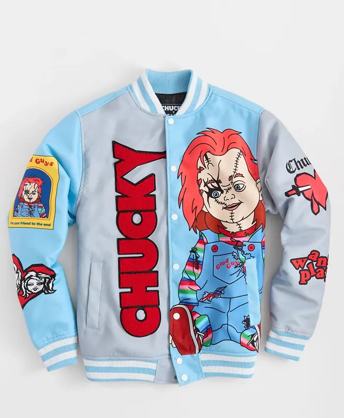 Love Hurts Chucky Varsity Jacket