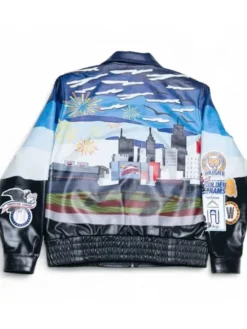 MLB All Star Game 2025 Atlanta Braves Leather Jacket