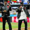 MLB All-Star Game 2026 Boyz II Men Black Satin Jacket