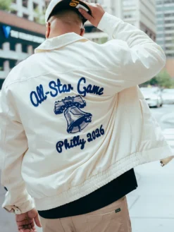 MLB All Star Game Philly 2026 Starter White Jacket Sale