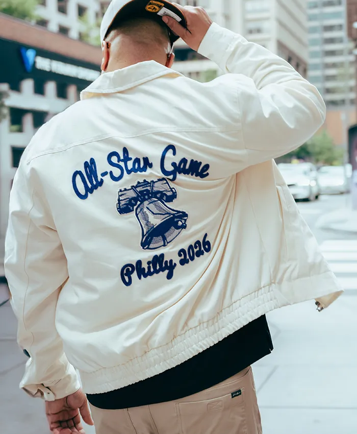 MLB All Star Game Philly 2026 Starter White Jacket Sale