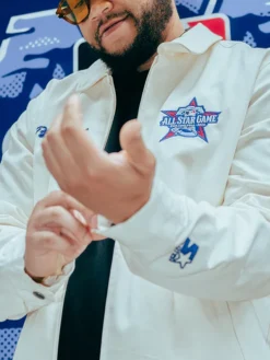 MLB All Star Game Philly 2026 White Starter Jacket Sale