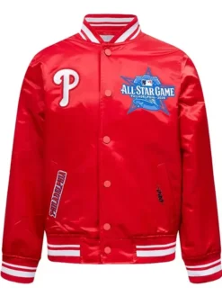 MLB Philadelphia Phillies All-Star Game Satin Jacket