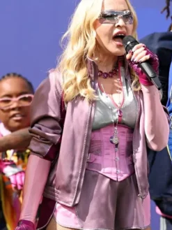 Madonna FIFA World Cup Final Halftime Show Jacket Front View