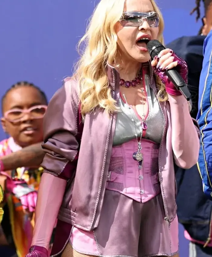 Madonna FIFA World Cup Final Halftime Show Jacket Front View
