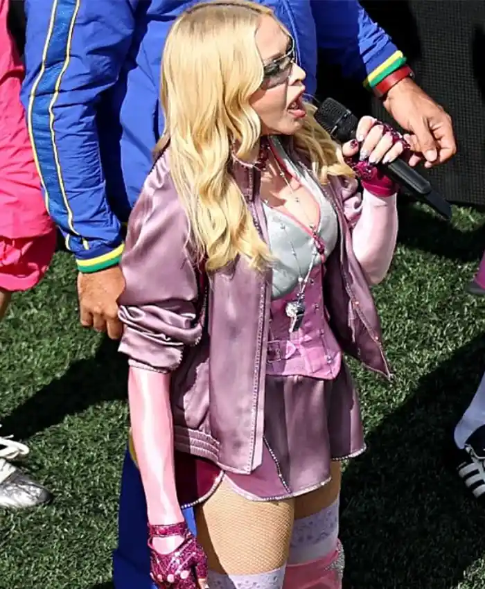 Madonna FIFA World Cup Final Halftime Show Jacket Front View