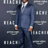 Malcolm Goodwin Series Reacher Season 01 Blue Suit front view