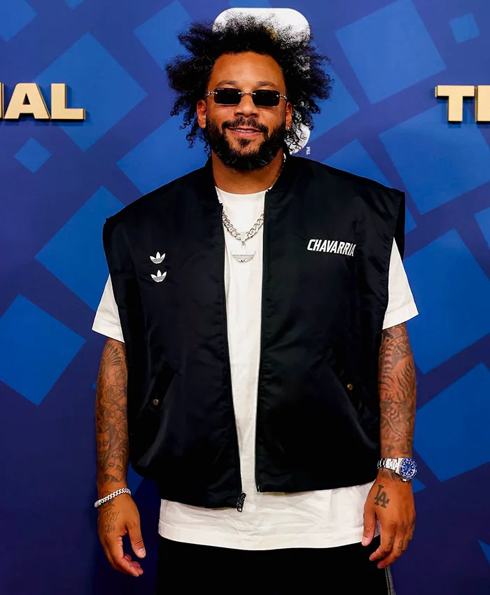 Marcelo FIFA World Cup 2026 Final Black Vest Side View