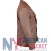 Marshals S01 Mo Brown Leather Blazer Right View