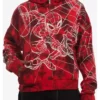 Marvel Spider-Man Red Tie-Dye Hoodie