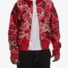 Marvel Spider-Man Tie-Dye Red Hoodie