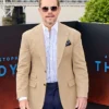 Matt Damon The Odyssey 2026 London Premier Blazer