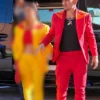 Max Holloway Red UFC 329 Suit